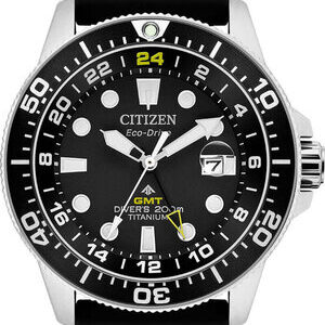 Citizen Mens Promaster Super Titanium GMT Dive Watch