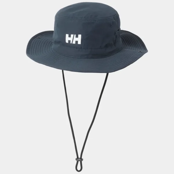 helly hansen navy crew sun hat front