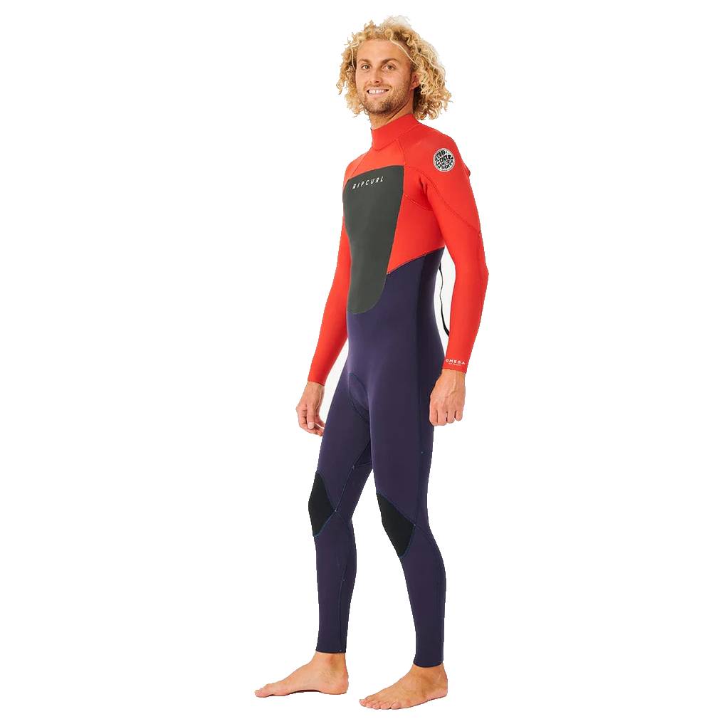 RIP CURL OMEGA 3/2 BACKZIP MENS RED