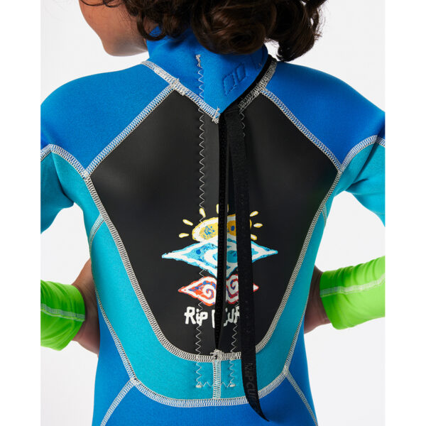 GROMS OMEGA BLUE EASY ON/OFF BACK ZIP WETSUIT