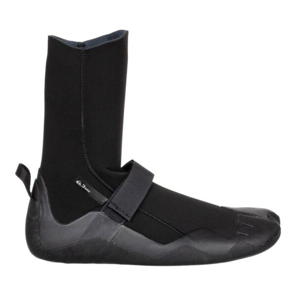 quiksilver everyday sessions 3mm wetsuit boot side with 3mm detail