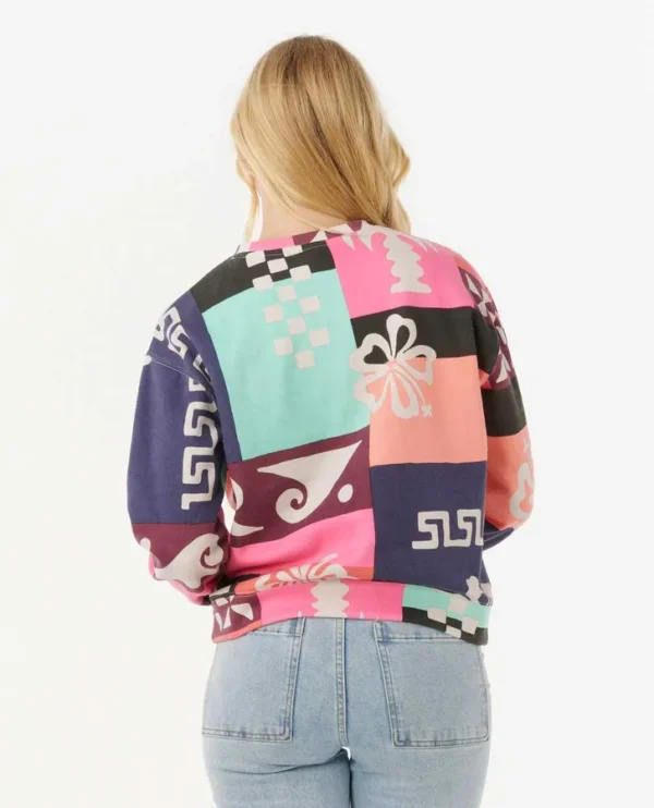 rip curl womens keepsakes crew jumper back