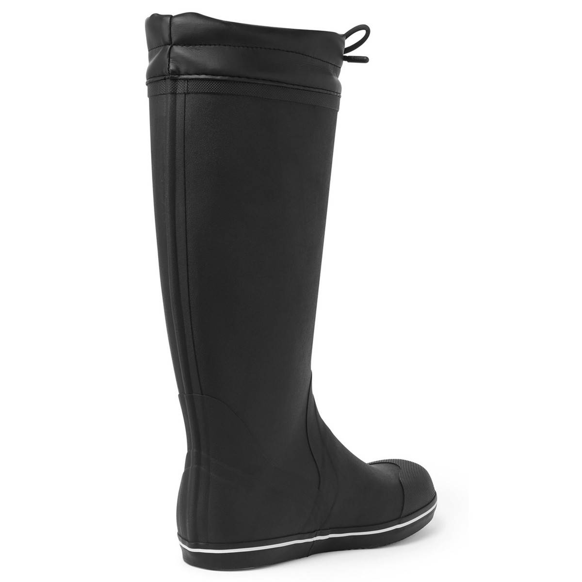 Gill tall yachting boot black back