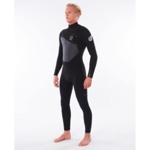 Rip Curl Mens 5/3mm Flashbomb CZ Wetsuit Black Profile