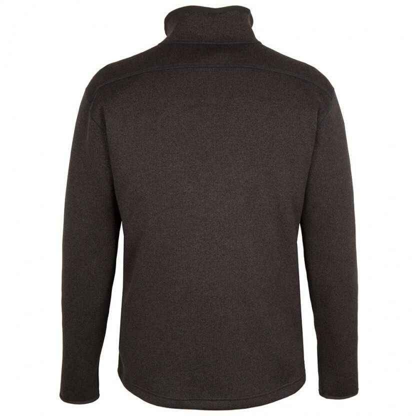 Gill Mens Knit Fleece Graphite Back
