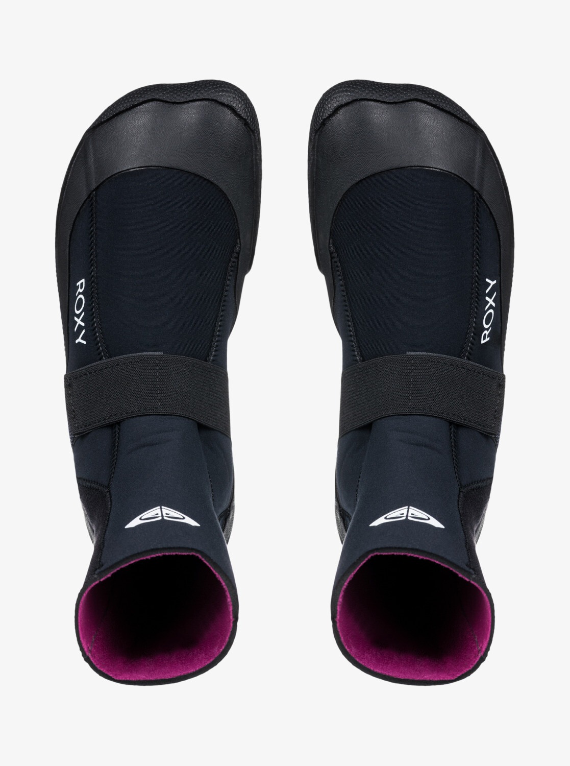 roxy swell series wetsuit boot above view
